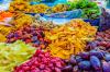 colorful food market